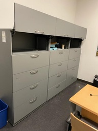 [#D12-15] GRAY 5 DRAWER FILE