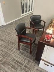 [#B8-2] side chairs black