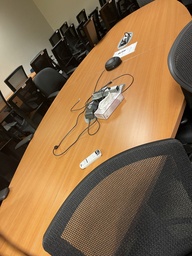 [#C8-121] Modular conference table 12'x4'