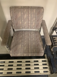 [#B8-19] side chair, square - patterned