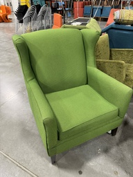 [#B12-909] Green Cloth Chair