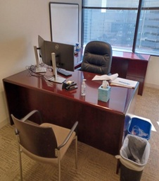 [#E7-17] Rh U-Desk 6’ X 9’