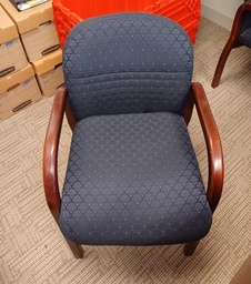 [#B8-80] Guest Blue Chair