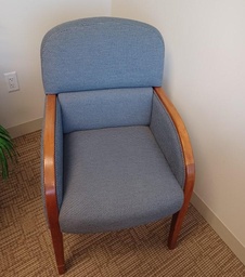 [#B8-82] Guest Light Blue Chair