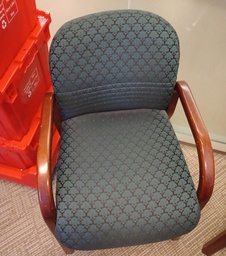 [#B8-93] Guest Turquoise Chair
