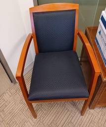 [#B8-95] Guest Black Chair