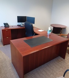 [#E7-146] Lh U-Desk 6’ X 9’ X 6’