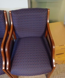 [#B8-198] Guest Blue/Orange Chair