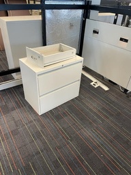 [#D6-18] 2 DRAWER FILE CABINET