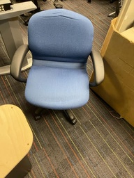 [#B13-124] BLUE TASK CHAIR
