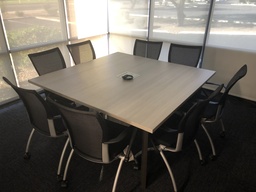 [#C5-7] Square Meeting Table