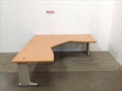 [#E6-DSK7070] Height Adj L-Shape 70X70