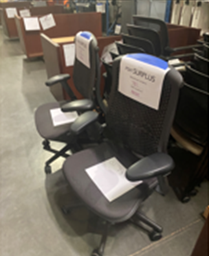 [#B13-AA029] Herman Miller Celle chairs - Black