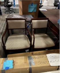 [#B8-MM039] Tan chairs