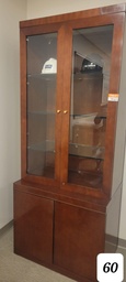 [#D6-60] Glass display cabinet