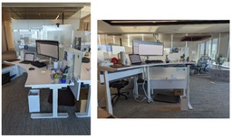 [#A5-1] Knoll height-adjustable workstation