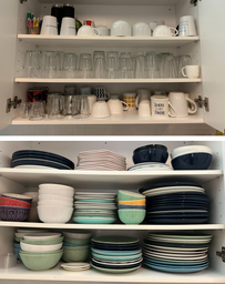 [#I1-22] Misc Kitchen Supplies - cups, mugs, plates &amp; bowls