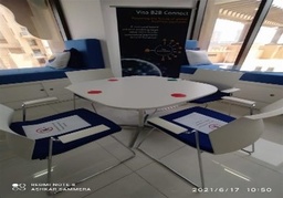 [#C1-32] White Café Table