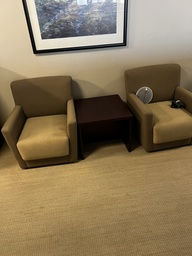 [#B12-41] Brown Lounge Chair