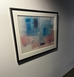 [#J2-16] Artwork in Black Frame