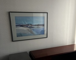 [#J2-27] Artwork in Silver Coloured Frame