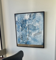 [#J2-12] Artwork in Black Frame