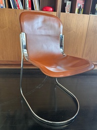 [#B8] Cognac Side Chairs