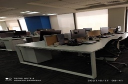 [#C8-77] 3 Seater Rectangular Working Table