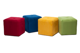 [#B12-10] Colourful Cube Seats (photo representation)