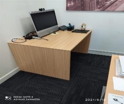 [#C19-111] Small Wood Desk (L:120cm)