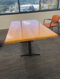 [#C19-1] Glossy Main Table: 60 inches X 36 inches (5ft X 3 ft). Thickness= 1.5 inches; Height = 30 inches