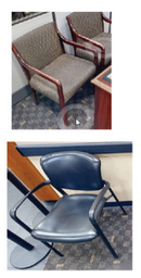 [#B8-5] Guest Seating 5 - selection will vary within these styles