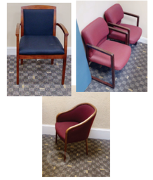 [#B8-34] Guest Seating 34 - selection will vary within these styles