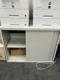 [#D18-Pic 37] Metal Cabinet 2 Shelf, 36x28x18"