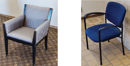 [#B8-8] Guest Seating 8 - selection will vary within these styles