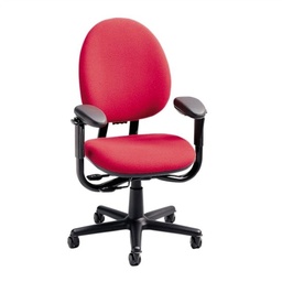 [#B13-7] Red Task Chair - Steelcase