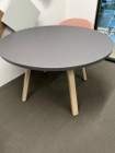 [#C5-88]  46" round table with Fossill Matte laminate
