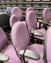 [#B13] Purple Task Chair
