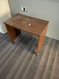 [#C1-5 (34)] Wood Mobile Cart