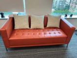 [#B6-7] Sofa, red