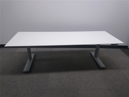 [#E10-9] 82" ergo Steelcase- electric height adjustable desk