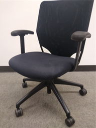 [#B13-28] Harter Anthro Black Task Chair