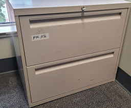 [#D6-3] 2-Drawer File Cabinet, 30  x  18  x  27"