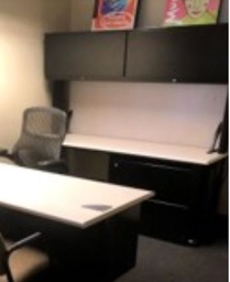 [#D5-8] Ellipse Credenza with Hutch