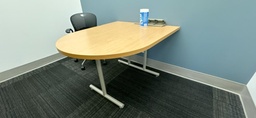 [#C8-13] 4' Bullet Table, Maple
