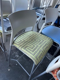 [#B1-48] Green Fabric Stool