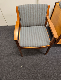 [#B8-112] Grey Guest Chair