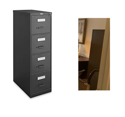 [#D13-10] Metal filing cabinet, tall (photo representation)