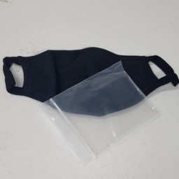 [#I2-2] Box of black cloth face masks - 100 per box