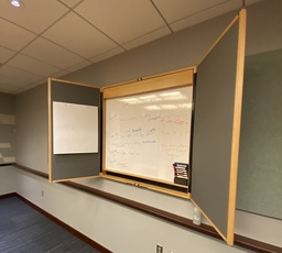 [#F4-54] White Board with Maple Door Cover